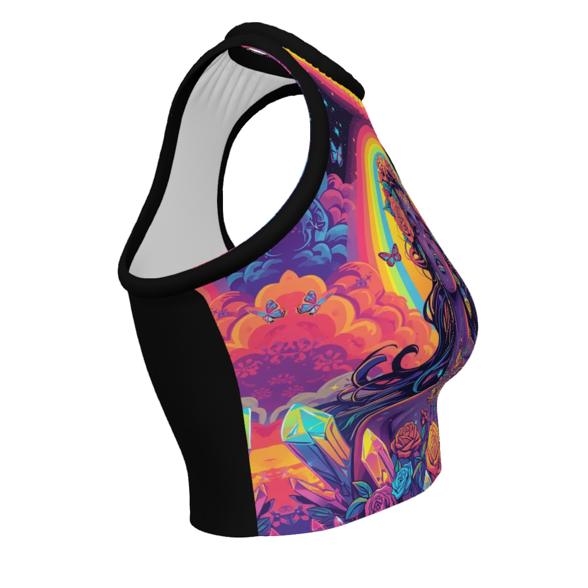 All Over Print Custom Women's Crew Neck Tank Top