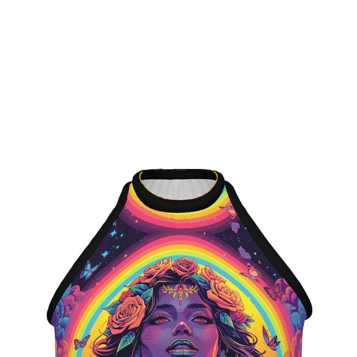 All Over Print Custom Women's Crew Neck Tank Top
