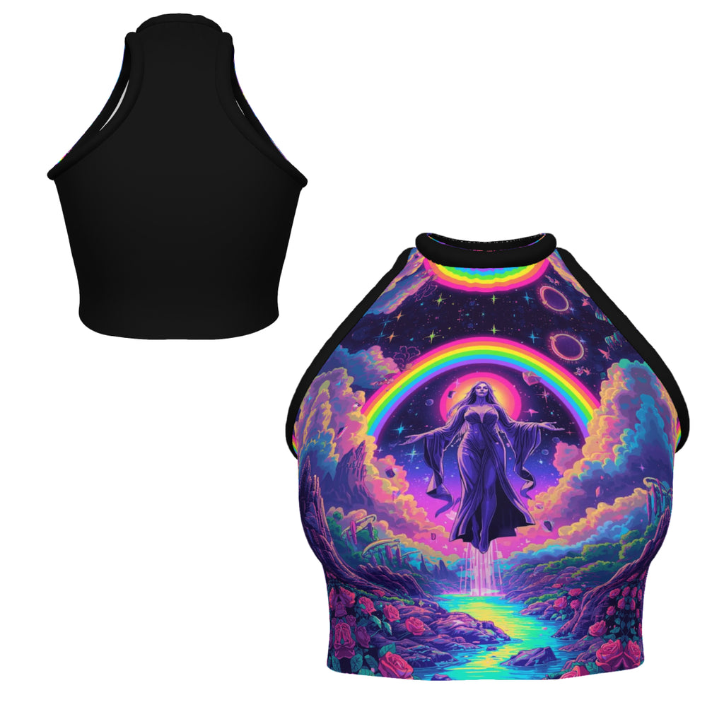 All Over Print Custom Women's Crew Neck Tank Top