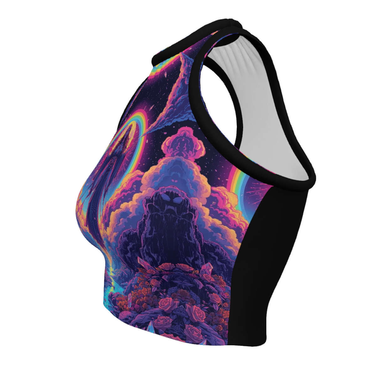 All Over Print Custom Women's Crew Neck Tank Top
