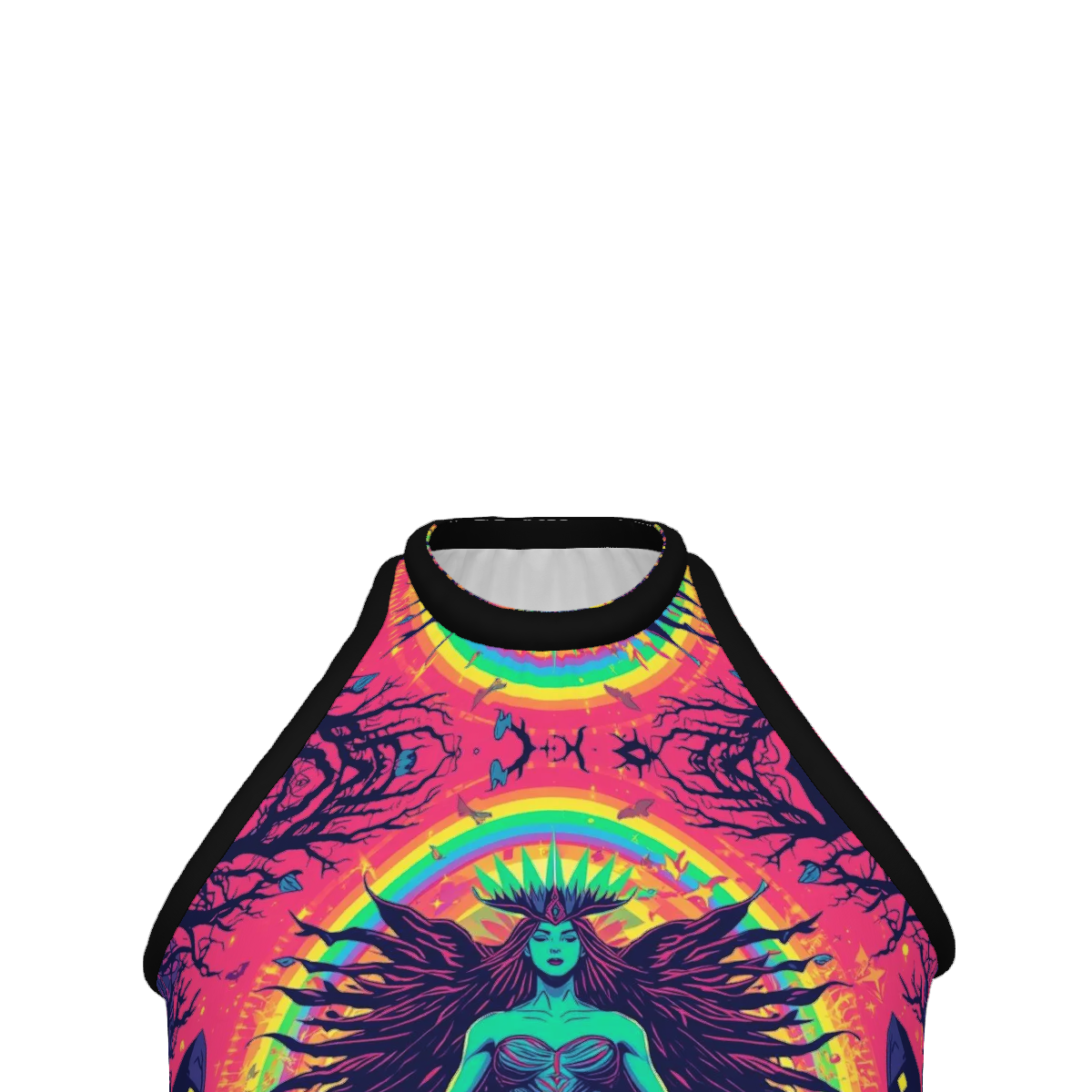 All Over Print Custom Women's Crew Neck Tank Top