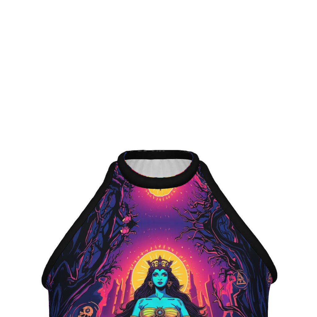 All Over Print Custom Women's Crew Neck Tank Top