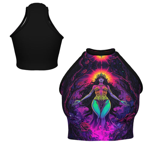 All Over Print Custom Women's Crew Neck Tank Top
