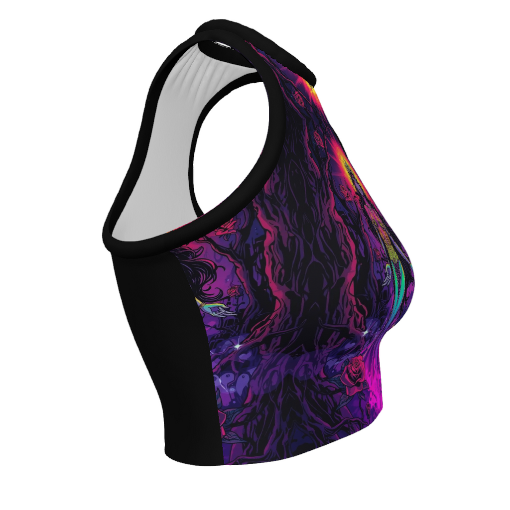All Over Print Custom Women's Crew Neck Tank Top
