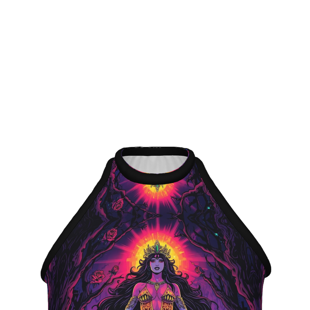 All Over Print Custom Women's Crew Neck Tank Top
