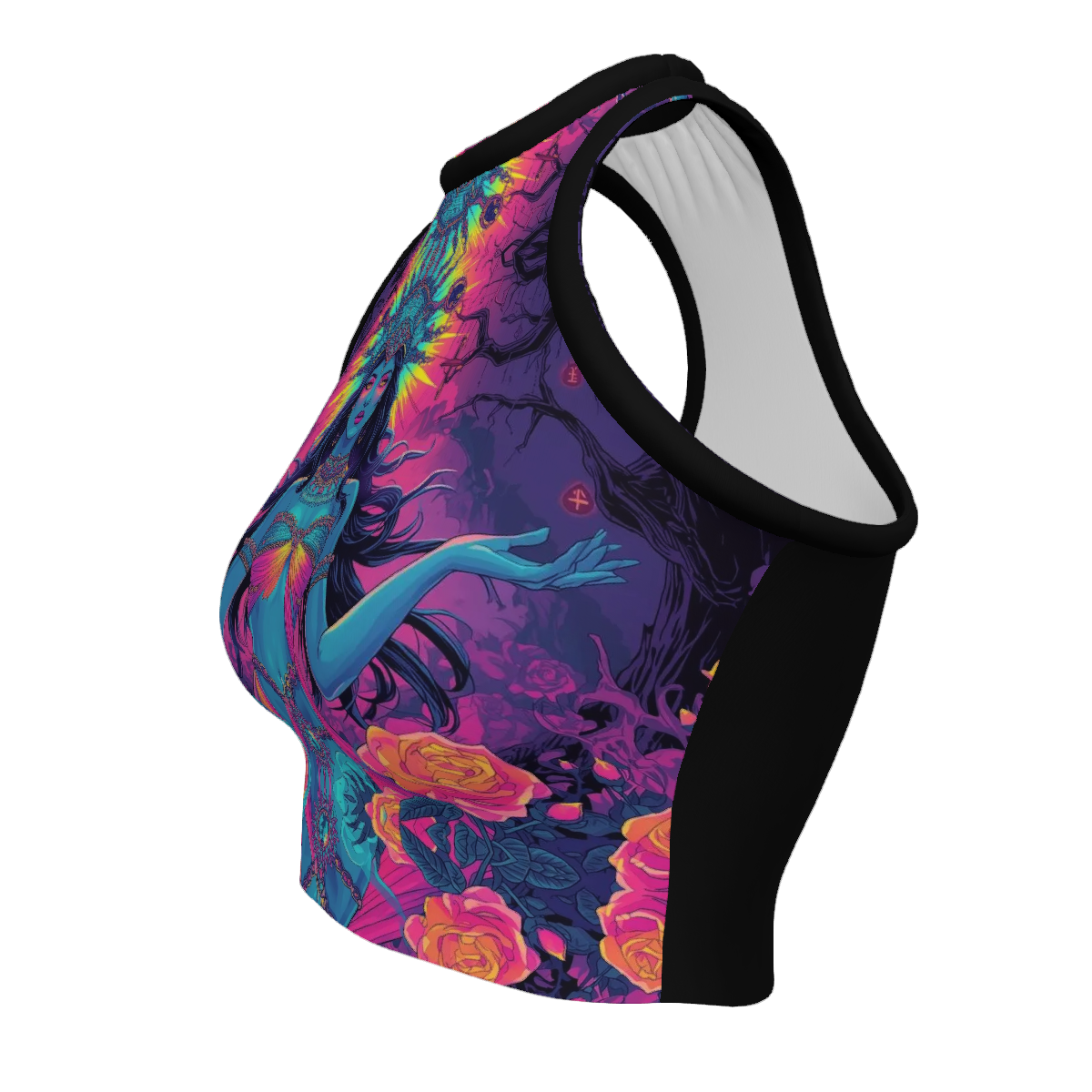 All Over Print Custom Women's Crew Neck Tank Top
