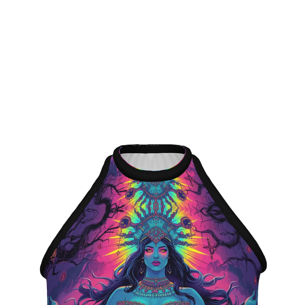 All Over Print Custom Women's Crew Neck Tank Top