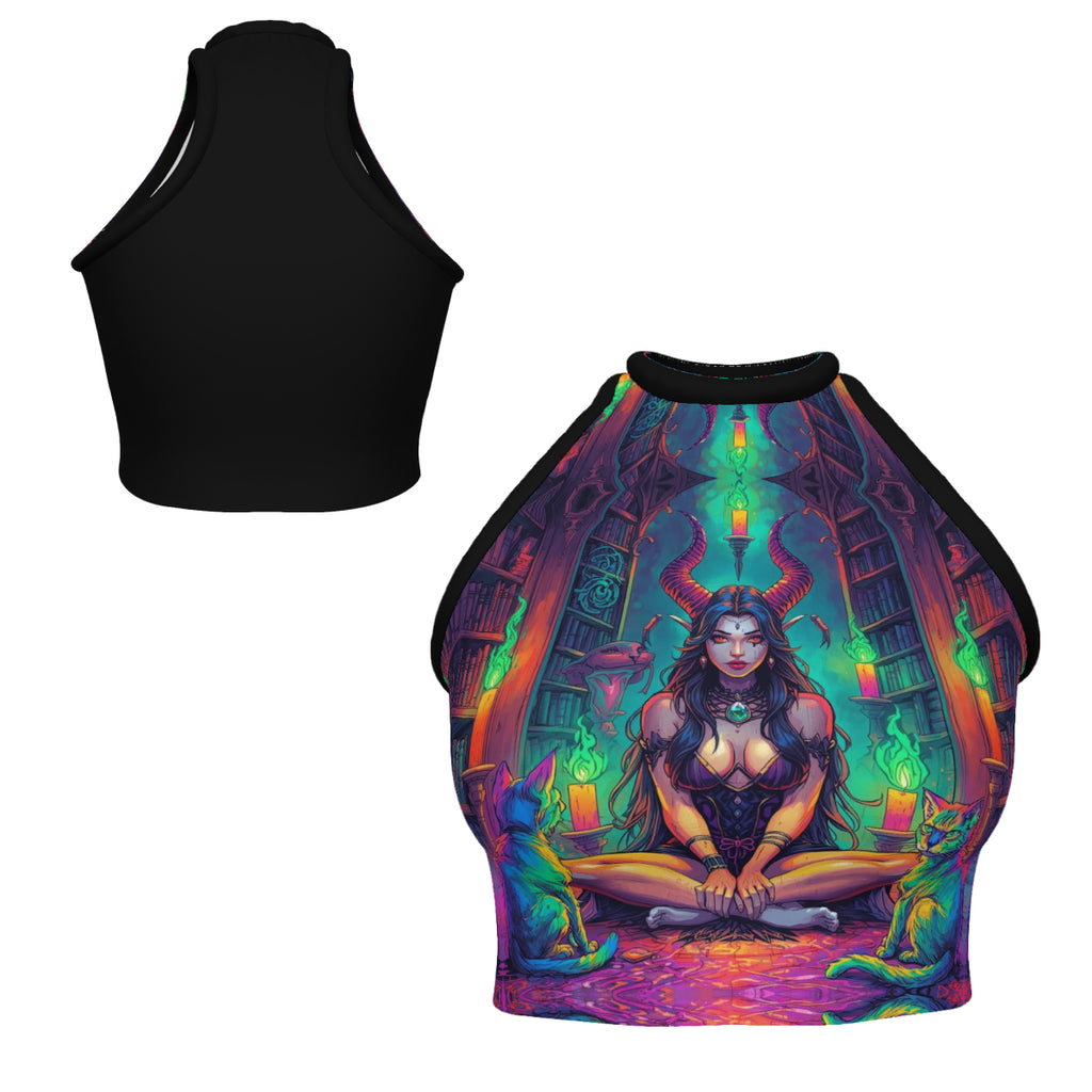 All Over Print Custom Women's Crew Neck Tank Top