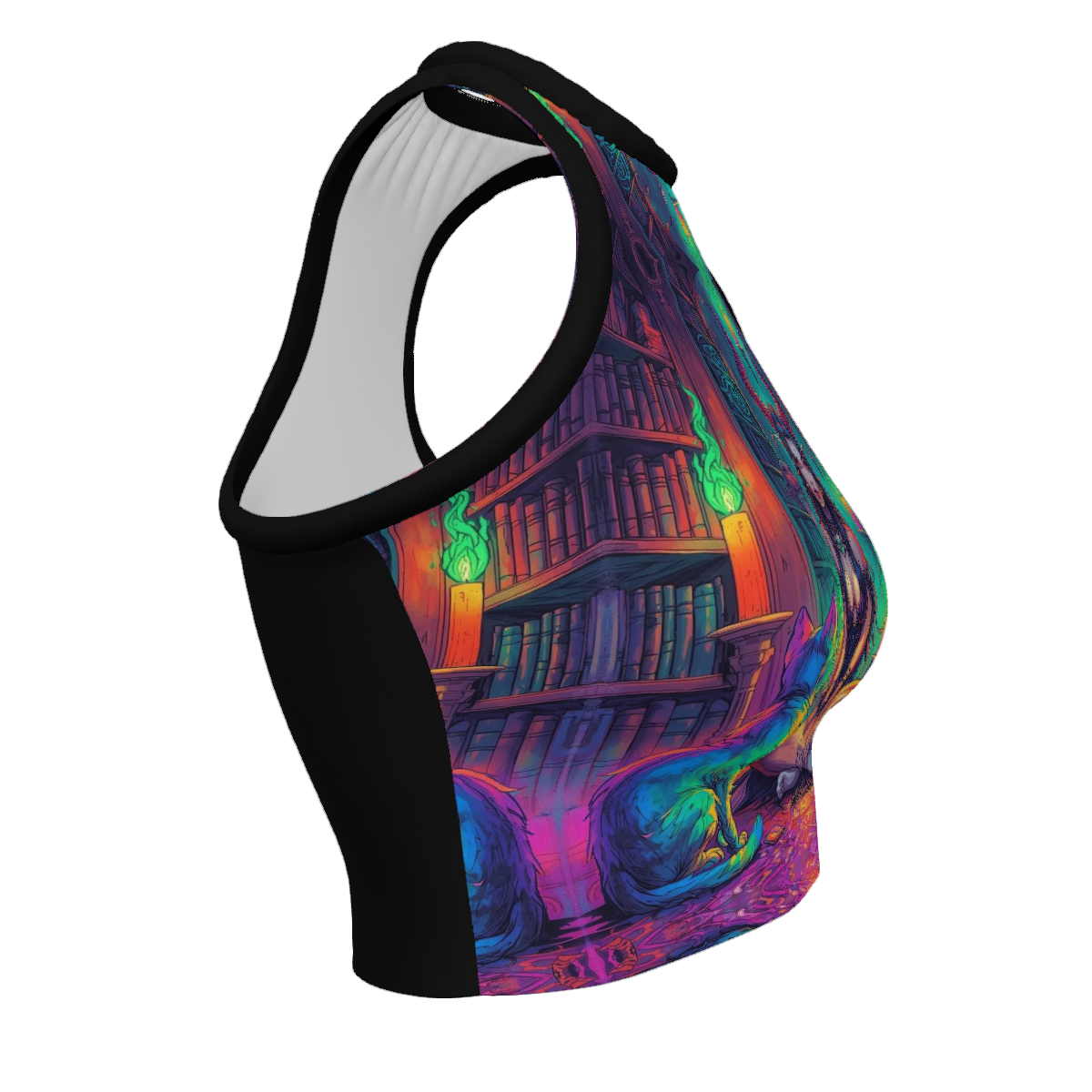 All Over Print Custom Women's Crew Neck Tank Top