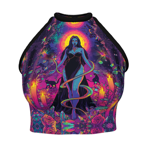 All Over Print Custom Women's Crew Neck Tank Top
