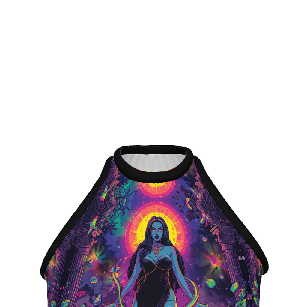 All Over Print Custom Women's Crew Neck Tank Top