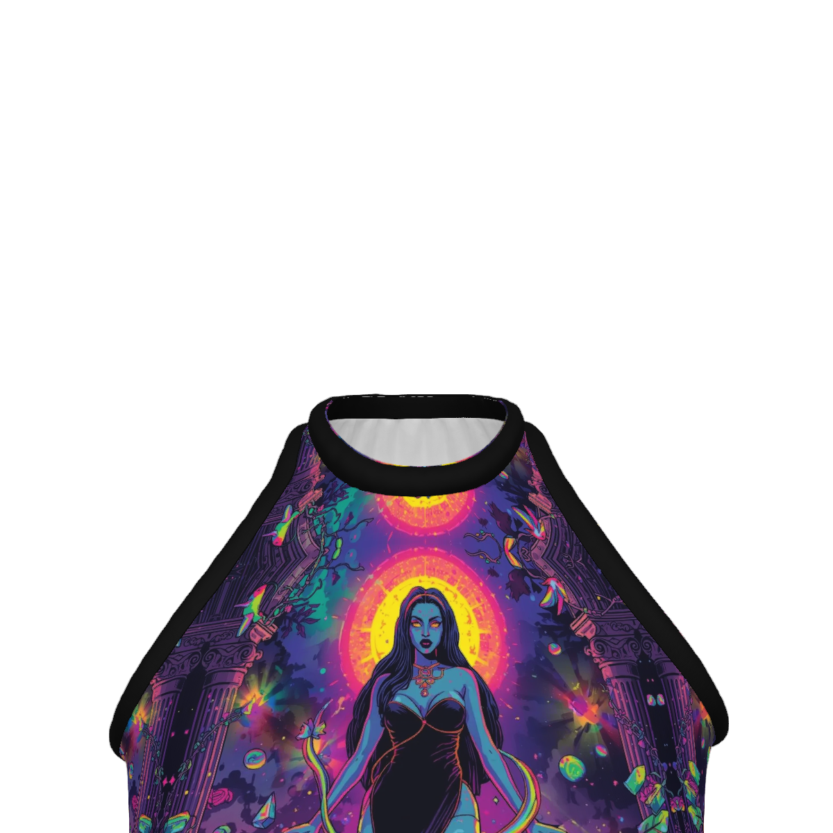 All Over Print Custom Women's Crew Neck Tank Top