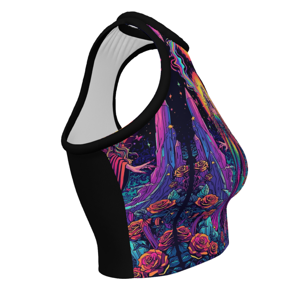 All Over Print Custom Women's Crew Neck Tank Top