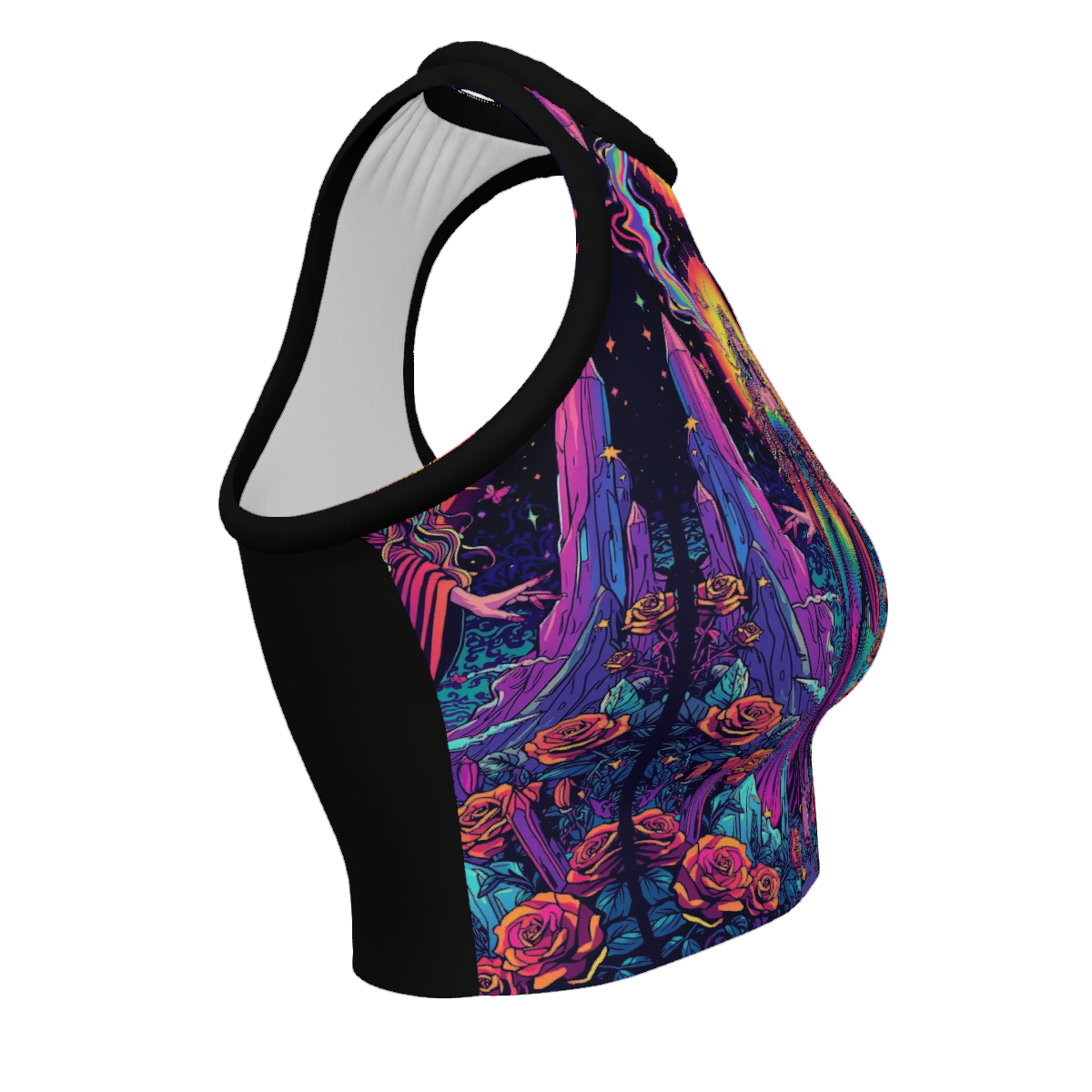All Over Print Custom Women's Crew Neck Tank Top