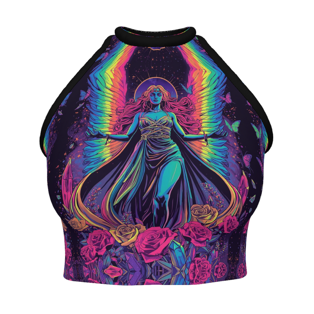 All Over Print Custom Women's Crew Neck Tank Top