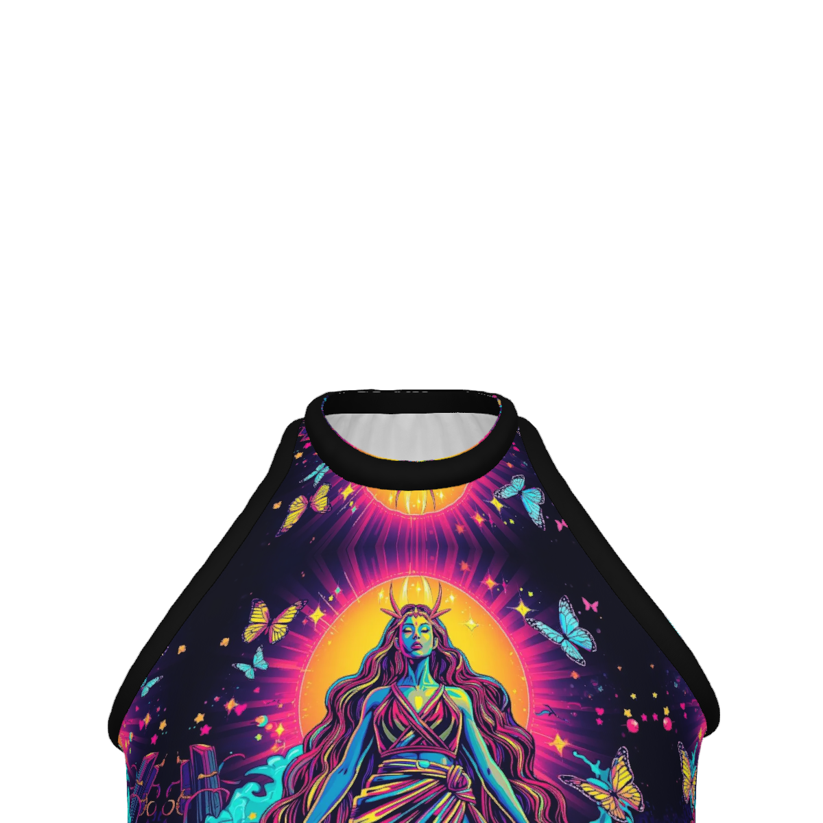 All Over Print Custom Women's Crew Neck Tank Top