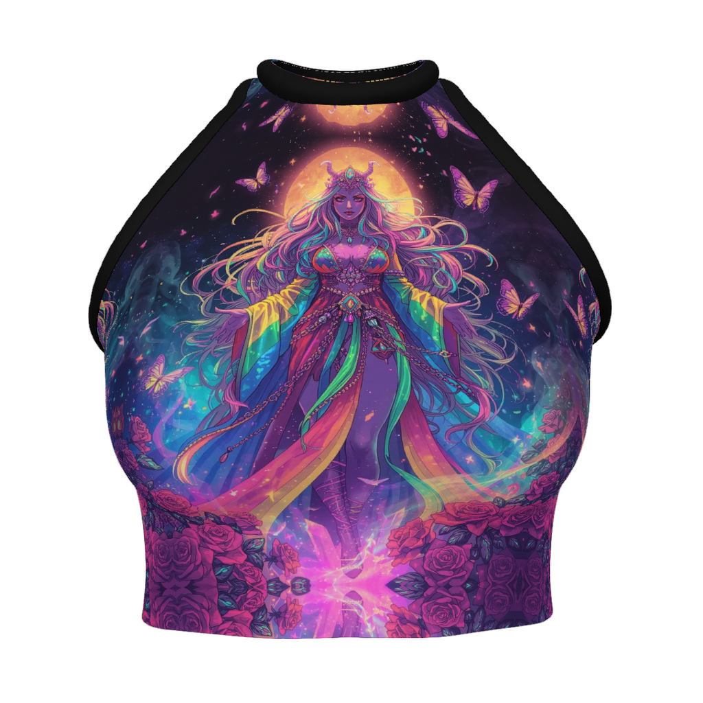 All Over Print Custom Women's Crew Neck Tank Top