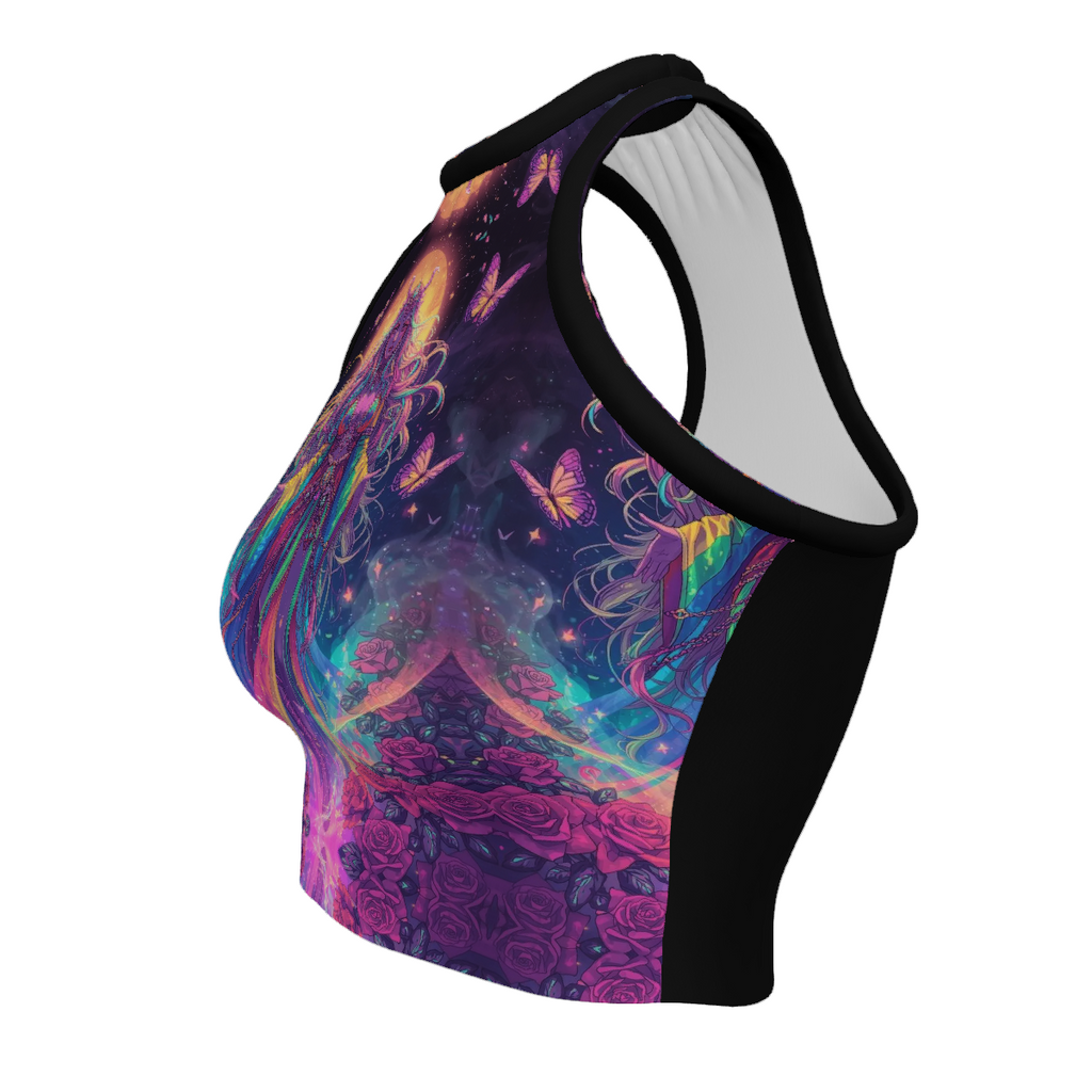 All Over Print Custom Women's Crew Neck Tank Top