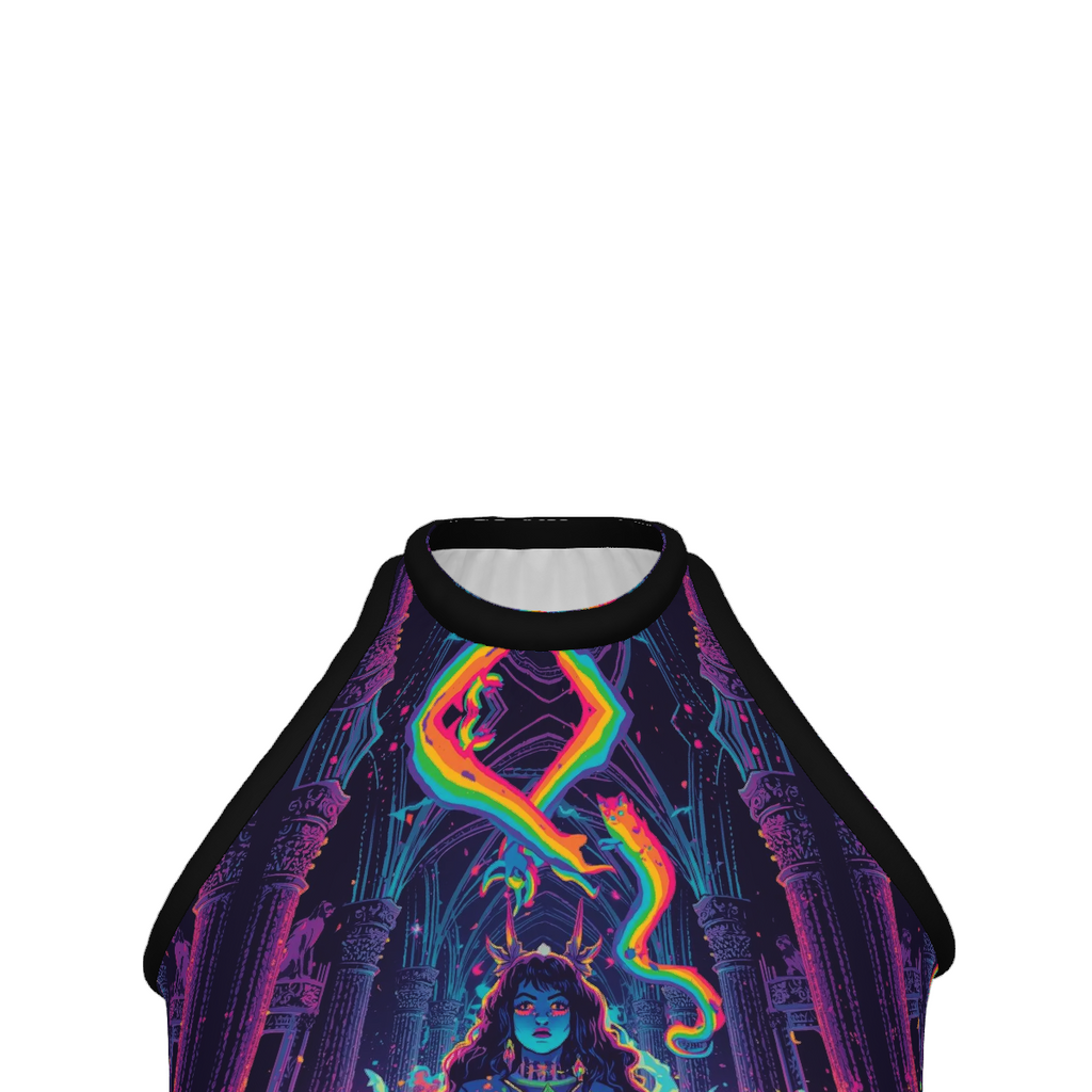 All Over Print Custom Women's Crew Neck Tank Top