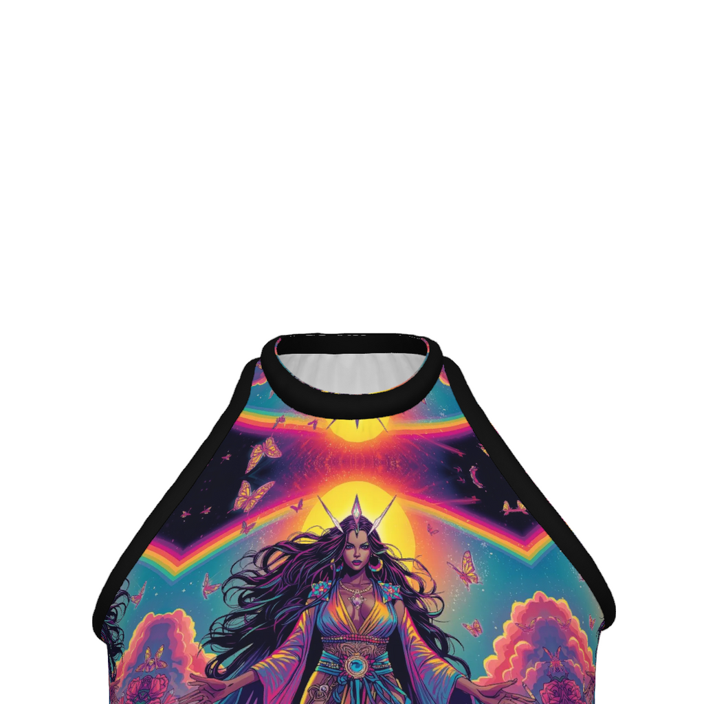 All Over Print Custom Women's Crew Neck Tank Top