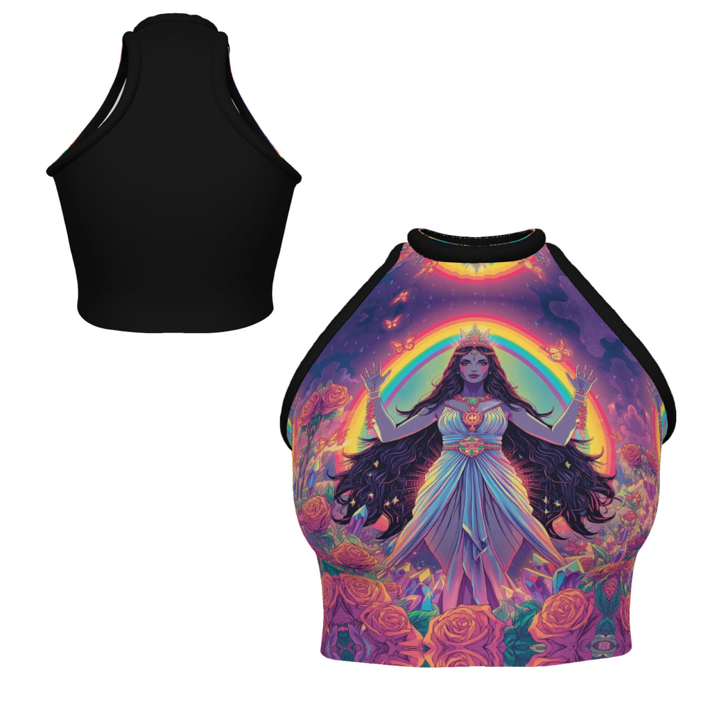 All Over Print Custom Women's Crew Neck Tank Top