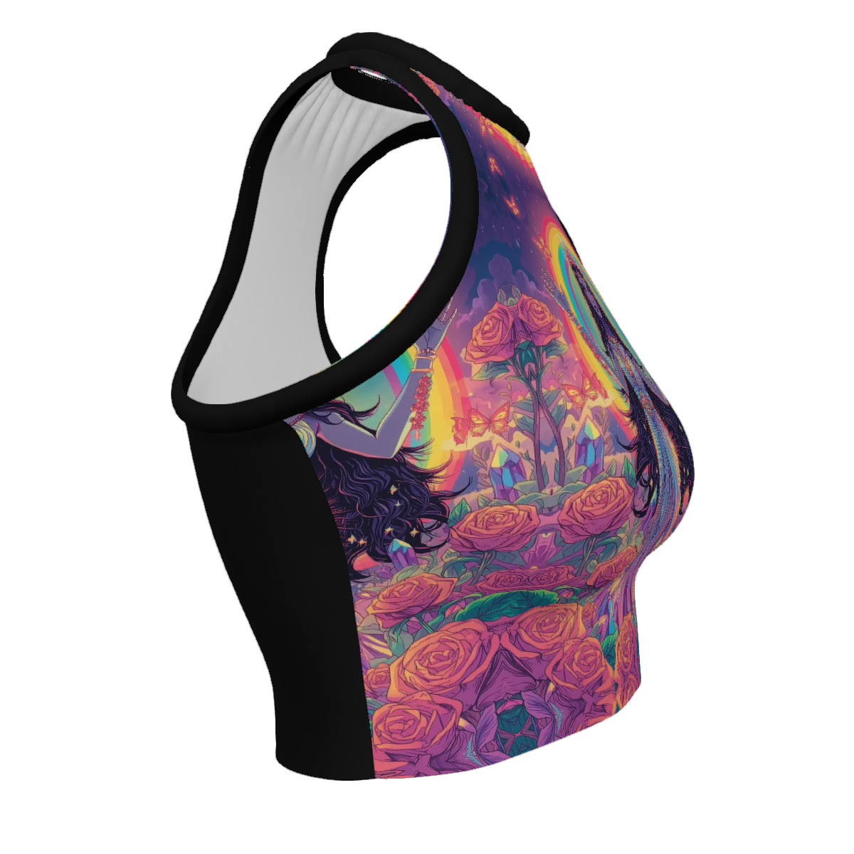 All Over Print Custom Women's Crew Neck Tank Top