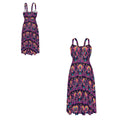 All Over Print Women's Suspender Casual Dress