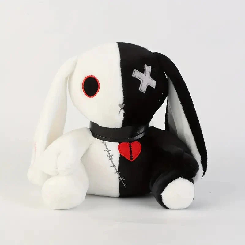 Creepy Goth Bunny Plush