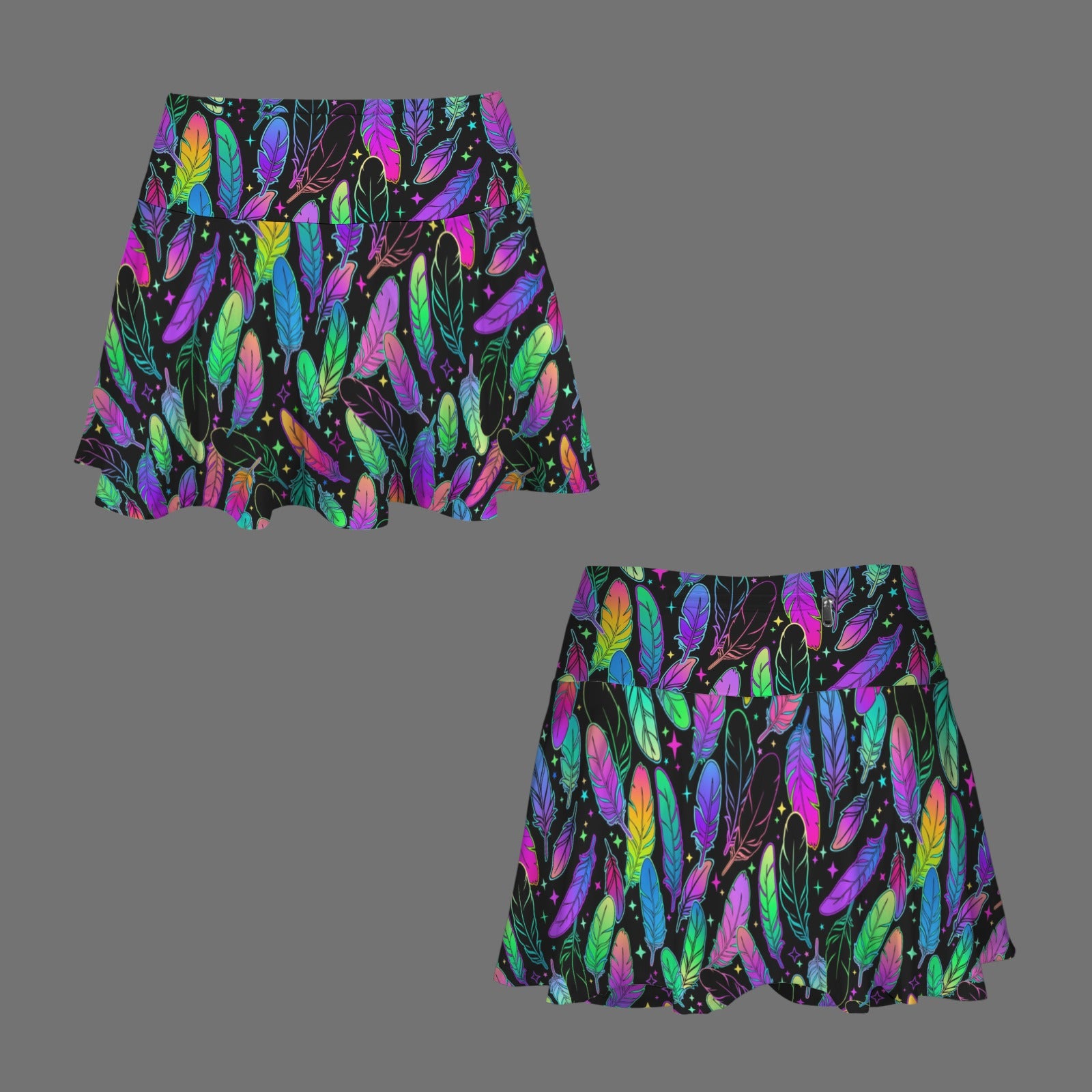 Women's Stylish Girly Pleated Mini Skort